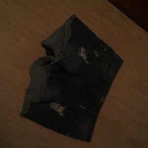 Justice denim short wit sequins